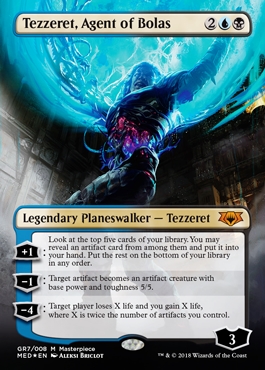 Tezzeret, Agent of Bolas Mythic Edition